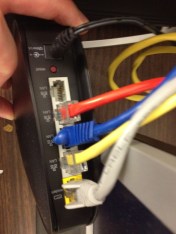 The home router I found